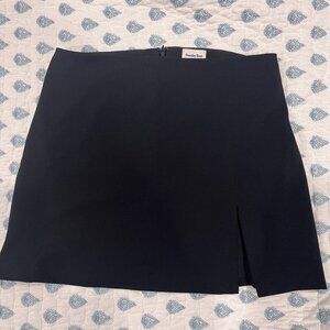 Aritzia black mini skirt
